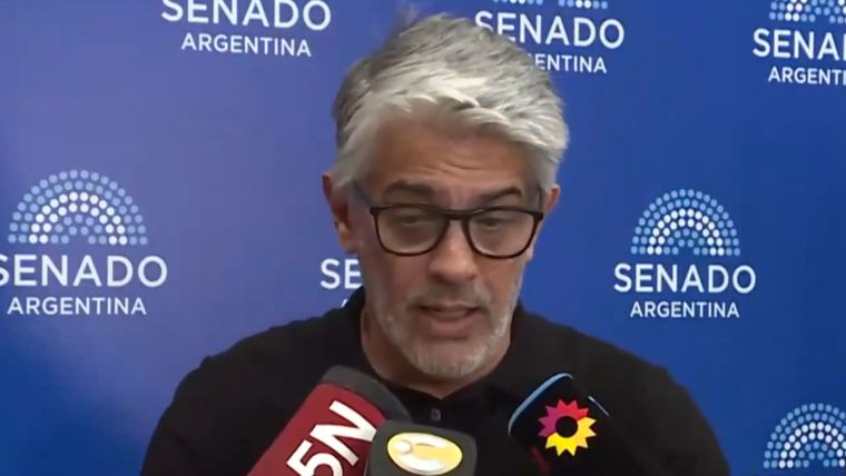 El actor brindó un extenso discurso frente a los legisladores en el Congreso Nacional.