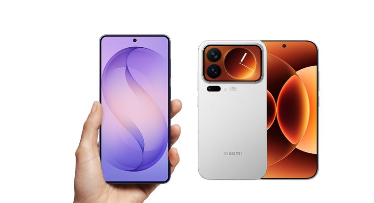 Samsung Galaxy S26+ vs. Xiaomi 17 Pro.