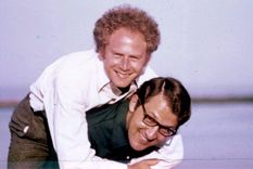 Art Ganfurkel y Sandy Greenberg en la juventud. Foto: SANFORD D. GREENBERG