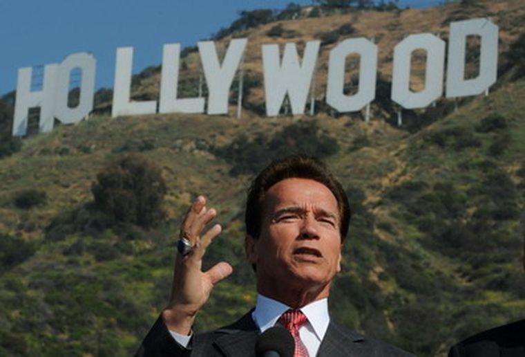 Arnold, el galán. Foto: EFE