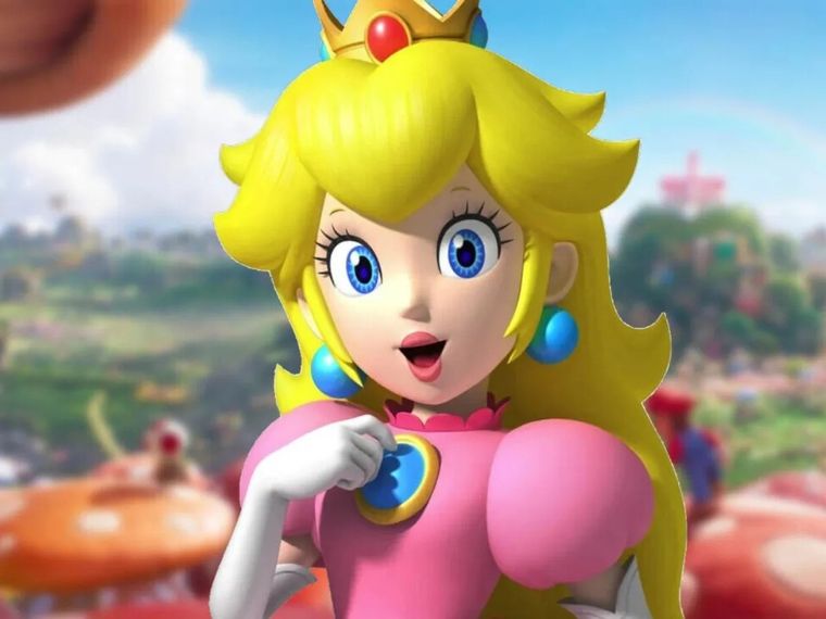 Así se vería la Princesa Peach si fuera real según la IA Foto: Mario Kart