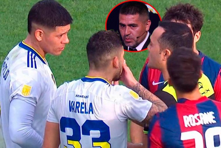 Un referente de Boca habría insultado a Espinoza durante todo el encuentro para ver la tarjeta roja.
