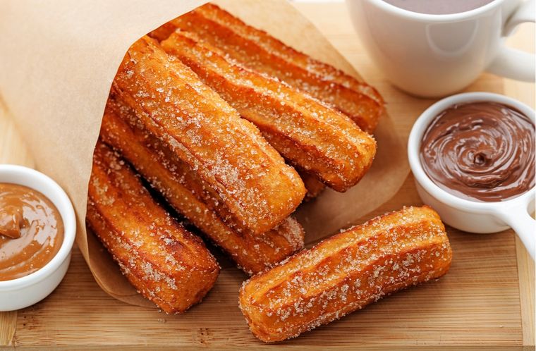 Los churros toman relevancia este feriado para celebrar el 9 de julio.