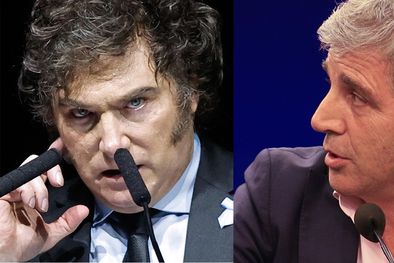 MDZol | Javier Milei y Luis Caputo iniciaron la gestión con una muy fuerte depreciación del peso, y el resultado fue un salto de la inflación y el desempleo en sectores específicos. Foto: EFE NA