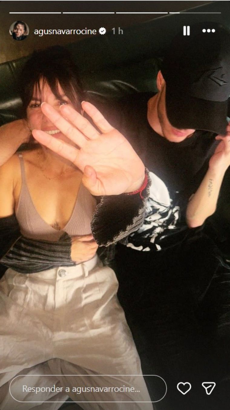 La foto compartida por la amiga de Gime Accardi. La foto compartida por la amiga de Gime Accardi.