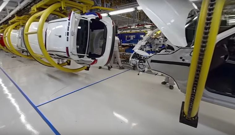 Planta de Fiat en Ferreyra, Córdoba, donde se hace el Cronos.