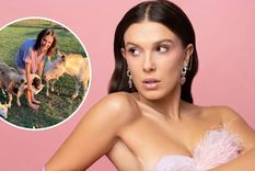 Millie Bobby Brown tiene muchas mascotas en su hogar.