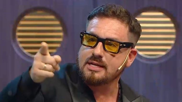 El actor dejó sin palabras a Mario Pergolini. 
