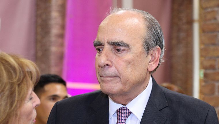 El ministro del Interior, Guillermo Francos, volvió a referirse a la pelea de Milei con Sánchez Foto: Santiago Tagua/MDZ