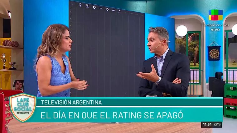 Marina Calabró habló del conflicto con el rating de este miércoles. Foto: Captura de video América TV