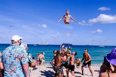 El sur de Florida se ha llenado de visitantes que llegan a pasar sus vacaciones de primavera. Foto: REUTERS