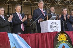 La Sociedad Rural alertó sobre el costo potencial que tiene el conflicto del sector neumáticos en la actividad agropecuaria. Foto: Télam