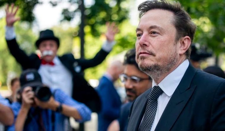 Elon Musk está en Israel, junto a Benjamín Netanyahu. Foto: Efe.