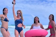 Nicole Neumann y sus hijas Foto: Instagram: @nikitaneumannoficial