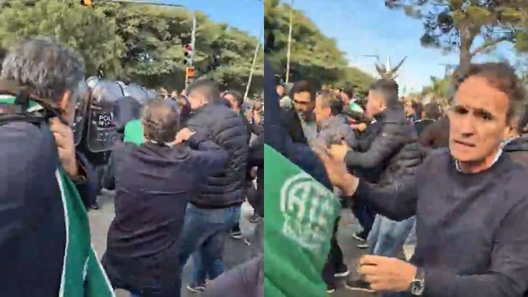 Gabriel Katopodis en los incidentes.