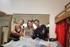 Verónica Sottano y Dalila Taham: manos a la obra. Foto: Gentileza