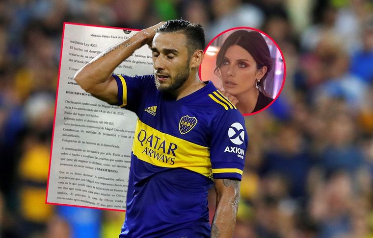 La declaración del Toto Salvio en sede judicial tras la denuncia de su exmujer, Magalí Aravena.