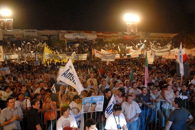 MDZol | Acto de cierre de la Concertación, ¿el último acto? Foto: Nacho Gaffuri / MDZ