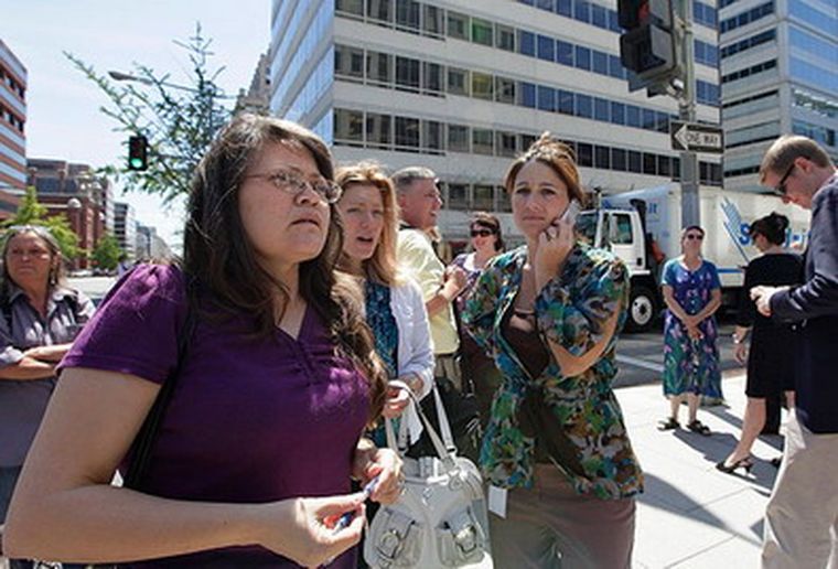 El temor volvió a golpear a EEUU. Foto: Infobae