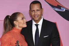 Jlo y Arod Foto: Archivo