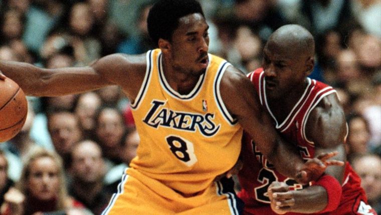 Bryant y Jordan. EFE Foto: EFE