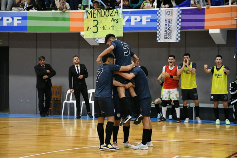 Argentina goleó a Chile con aporte mendocino Foto: Argentina Futsal
