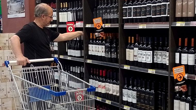 Los aumentos en los precios de los vinos vienen en caída.