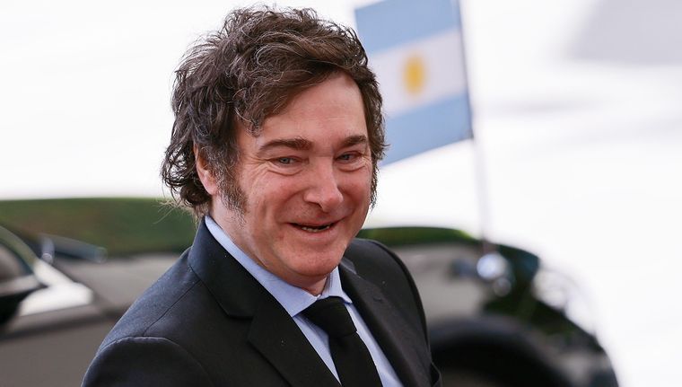 Milei espera inversiones de gigantes de la tecnología Foto: EFE