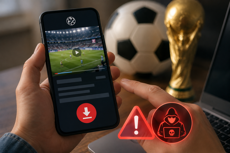 Las aplicaciones falsas para ver el Mundial 2026 pueden ocultar fraudes y programas maliciosos. Las aplicaciones falsas para ver el Mundial 2026 pueden ocultar fraudes y programas maliciosos.