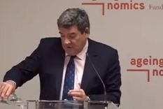 El video del ministro español dio la vuelta al mundo. Foto: Captura de pantalla