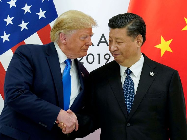 Donald Trump vuelve a avivar su guerra comercial contra China Foto: REUTERS