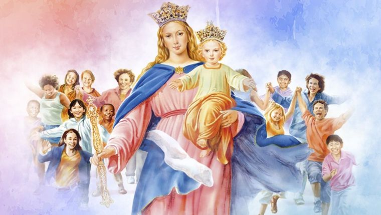 Virgen de María Auxiliadora Foto: Gentileza