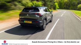 Suzuki ofrecerá una gama conformada por cinco variantes de este inédito SUV 100% eléctrico.