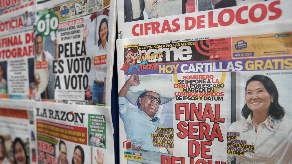 Escrutinio caliente en Perú: cómo votaron los peru