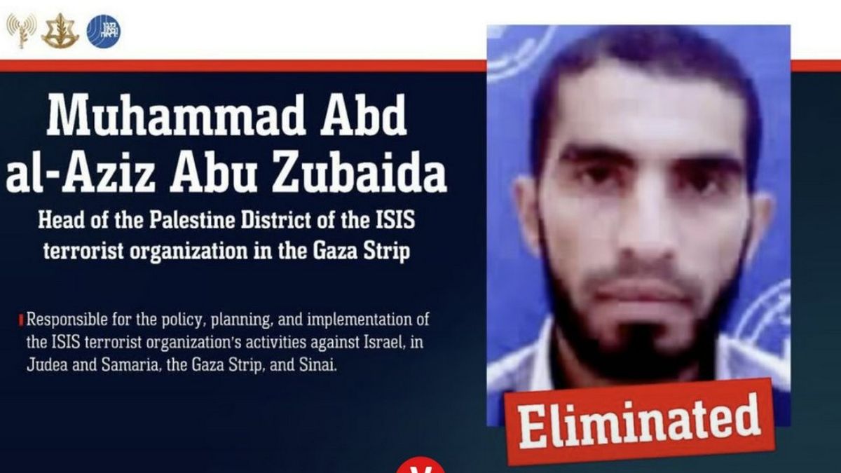 Israel asegura haber abatido al principal líder del Estado Islámico en Gaza