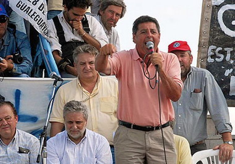 De Angeli dijo que hay mucha incertidumbre, porque el Gobierno no da respuestas a los problemas planteados. Foto: Inforegión