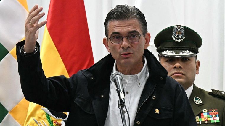 "Esto no es un estado de excepción para restringir la vida de la gente. Es exactamente lo contrario", indicó, el sábado, el presidente Paz. (Foto del 8 de junio)