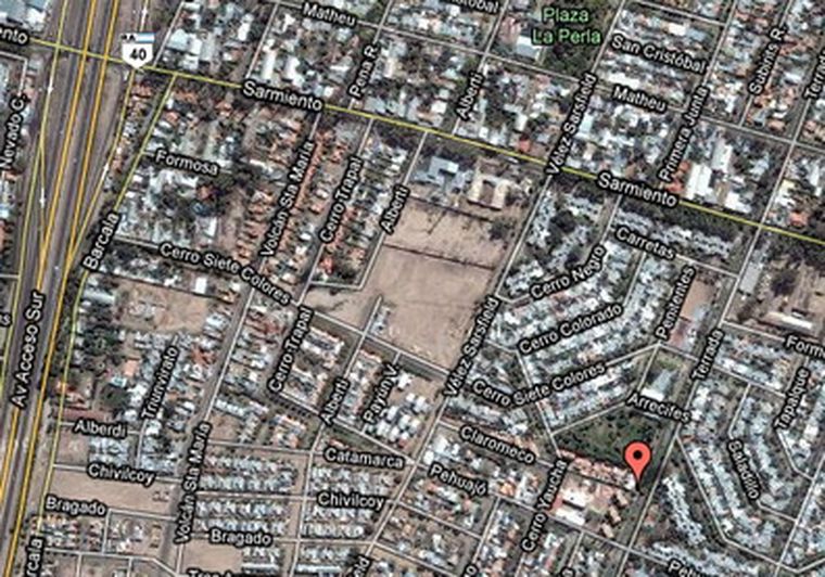 El local está ubicado en Terrada y Claromecó. Foto: Captura Google Maps