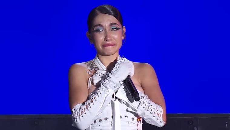 María Becerra atravesó un difícil momento Foto: Captura de video Youtube María Becerra.