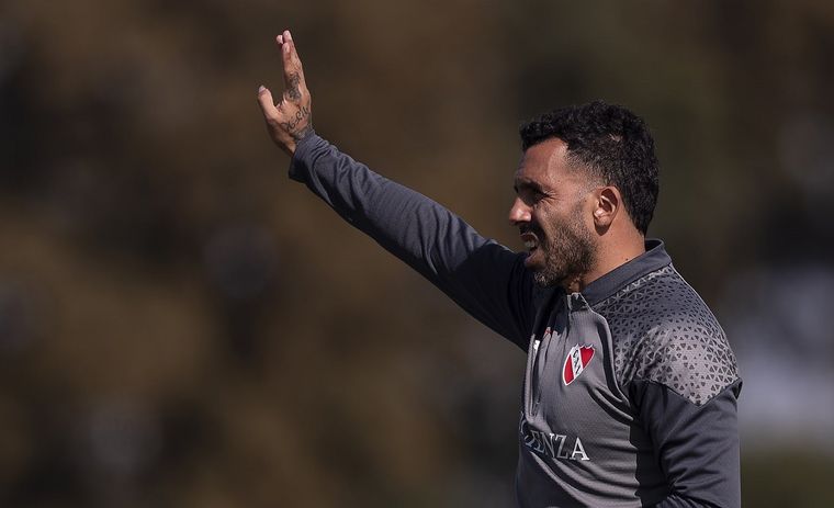 El Apache dirigirá la práctica de este miércoles. Foto: Independiente