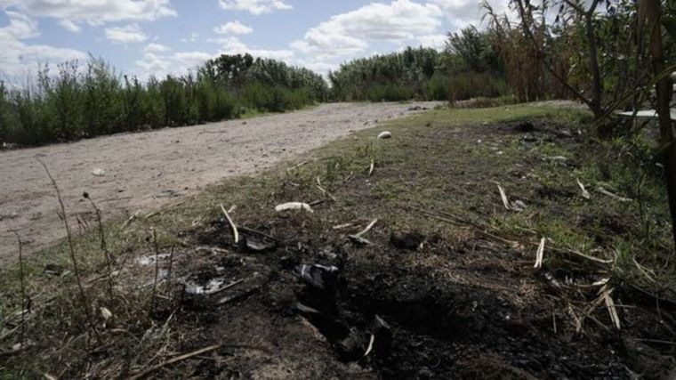 El cuerpo fue hallado en un descampado Foto: La Capital