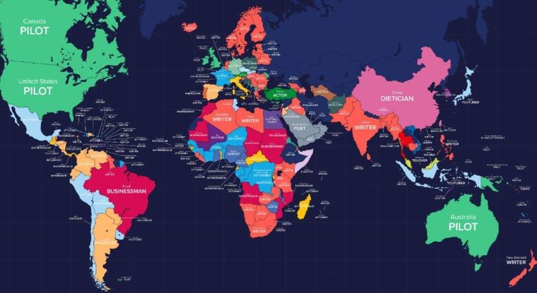 En los países de habla hispana los trabajos soñados son influencer y youtuber Foto: Remitly
