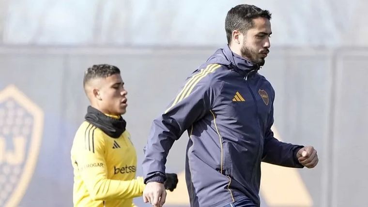 Ayrton Costa y Nicolás Figal, las novedades en el entrenamiento de Boca. Ayrton Costa y Nicolás Figal, las novedades en el entrenamiento de Boca.