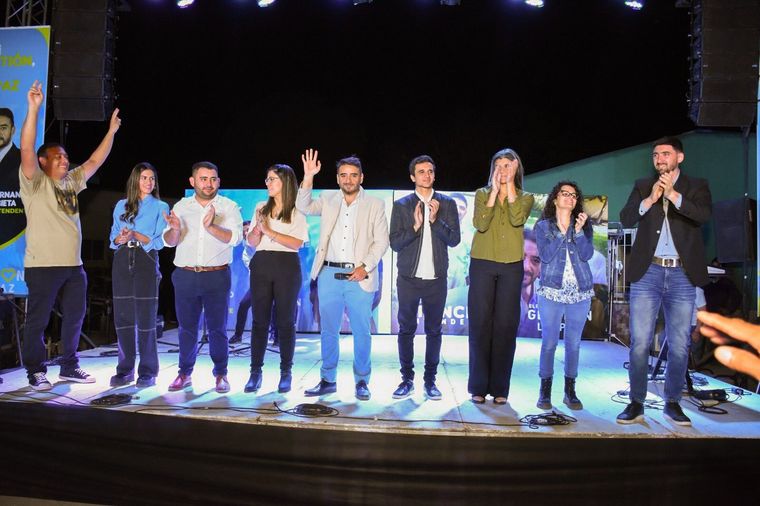 Fernando Ubieta y su equipo de gestión Foto: x@ubietafer