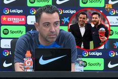 la tremenda frase de xavi sobre sobre una posible vuelta de messi al barcelona: hablo seguido con el, estamos...
