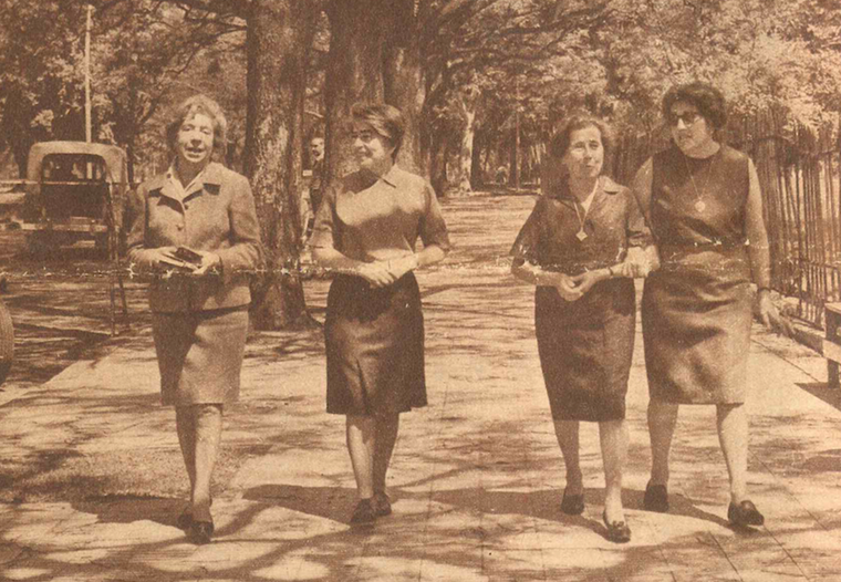 Las cuatro de Melchior, las científicas argentinas que conquistaron la Antártida. Foto: Conicet