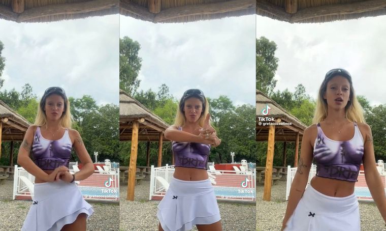 Este es el top viral que se convirtió en un símbolo de la moda, la creatividad y que quieren todas Foto: Tik tok @gretacozzolinox