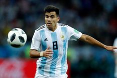 Marcos Acuña El defensor de la Selección argentina cumplió una estricta dieta para combatir una lesión durante el Mundial. Marcos Acuña El defensor de la Selección argentina cumplió una estricta dieta para combatir una lesión durante el Mundial.