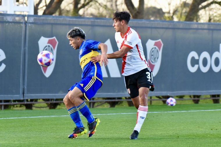Boca y River igualaron en un partido caliente en Ezeiza. Foto: Boca Juniors