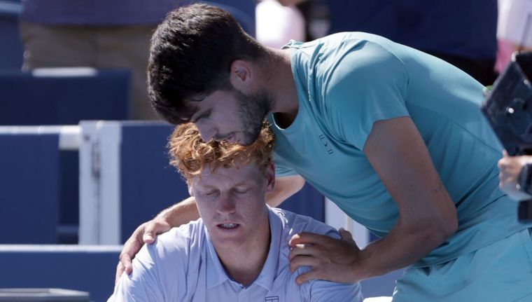 Carlos Alcaraz y Jannik Sinner se juegan el número 1 en el US Open. Carlos Alcaraz y Jannik Sinner se juegan el número 1 en el US Open.